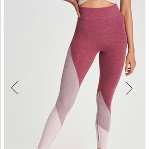 We over me color block leggings size xs